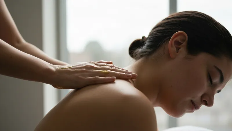 Huile de massage et bien-être émotionnel