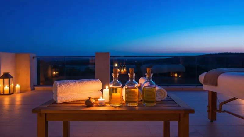 Huile de massage pour la relaxation profonde