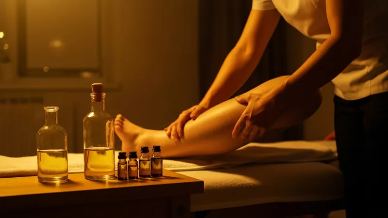 Les meilleures huiles essentielles pour le massage sportif
